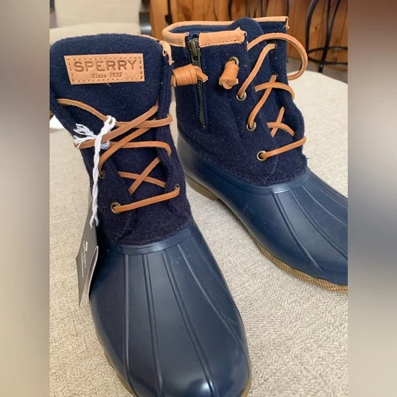 NEW Duck Boots Sperry Women's Saltwater Wool Boots - Picture 2 of 7